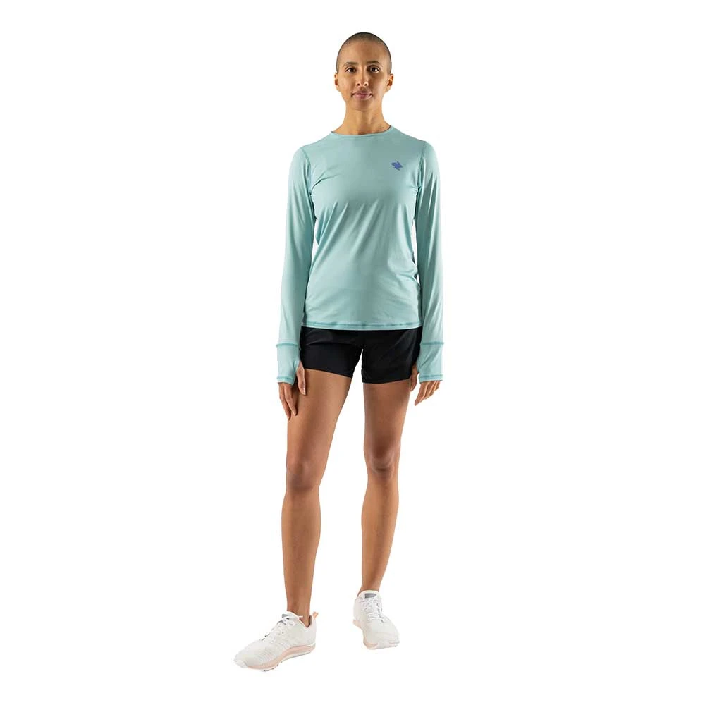 Women's UPF Tee Ice Long Sleeve - Nile Blue 3 Women's UPF Tee Ice Long Sleeve - Nile Blue