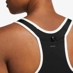 Nike Women's Swoosh On The Run Bra - Black -Sports Clothing Sale Store DV9914 010 PHSYM001 1