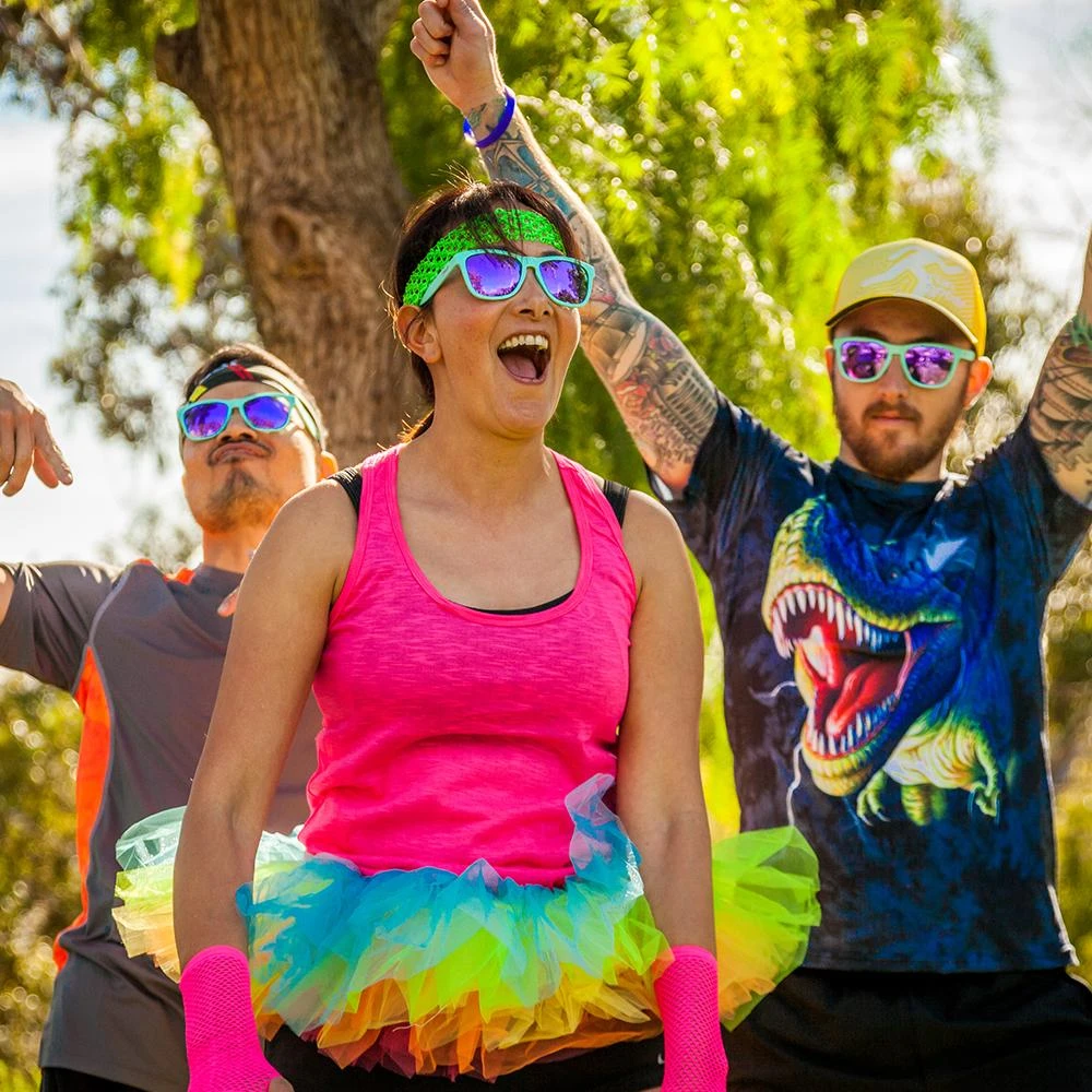 Goodr Electric Dinotopia Carnival Sunglasses 6 Goodr Electric Dinotopia Carnival Sunglasses - Image 4