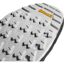 ADIDAS Women's Terrex Free Hiker GoreTEX Hiking Shoe - Carbon/Grey/Glow Blue - Regular (B) -Sports Clothing Sale Store G28464 05