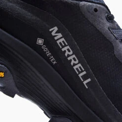 Merrell Men's Moab Speed GoreTEX Hiking Shoe - Black/Asphalt - Regular (D) -Sports Clothing Sale Store MRLM J067083 021621 S21 007