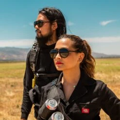 Goodr Operation Blackout Sunglasses -Sports Clothing Sale Store Mach G Product Images 09