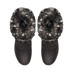 NORTH FACE Women's Shellisata IV Luxe Waterproof Boots - TNF Black/Gardenia White - Regular (B) -Sports Clothing Sale Store NF0A7W48 R0G detailinstep