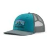 Patagonia Unisex Fitz Roy Horizons Trucker Hat - Belay Blue -Sports Clothing Sale Store POS WBF23 38292 BLYB