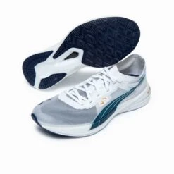 Women's Deviate Nitro Elite Racer X TRACKSMITH - Puma White-Peacoat-Puma Team Gold- Regular (B) 11 Women's Deviate Nitro Elite Racer X TRACKSMITH - Puma White-Peacoat-Puma Team Gold- Regular (B) -Sports Clothing Sale Store PUMA x TRACKSMITH Deviate NITRO Elite Racer Women s Running Shoes 1
