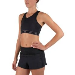 Women's UtiliBRA-vo Bra - Black 9 Women's UtiliBRA-vo Bra - Black -Sports Clothing Sale Store RW172 1 3