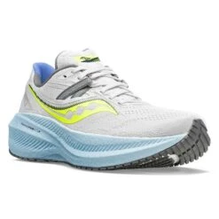 Saucony Women's Triumph 20 Running Shoe - Fog/Vapor- Regular (B) -Sports Clothing Sale Store S10759 15 5