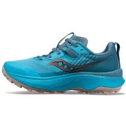 Saucony Women's Endorphin Edge Trail Shoe- Ocean/Loam- Regular (B) 9 Saucony Women's Endorphin Edge Trail Shoe- Ocean/Loam- Regular (B) -Sports Clothing Sale Store S10773 31 2
