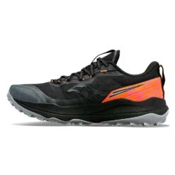 Saucony Men's Xodus Ultra 2 Trail Running Shoe - Black/ViZiOrange - Regular (D) -Sports Clothing Sale Store S10843 05 2
