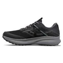 Saucony Men's Ride 15 Tr Gtx Trail Shoe - Black/Charcoal -Sports Clothing Sale Store S20799 10 2