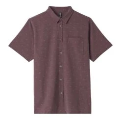 Vuori Men's Short Sleeve Bridge Button Down - Hazel Dot