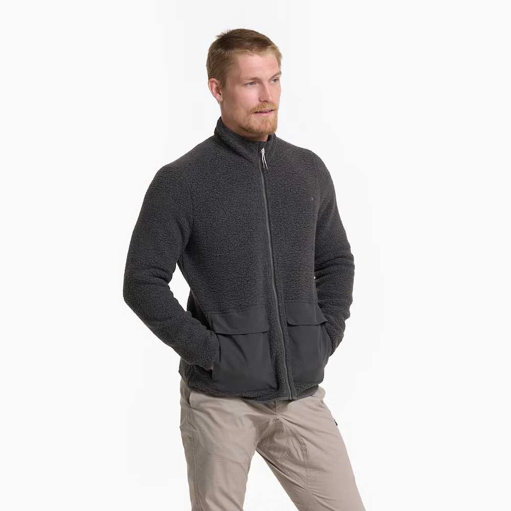 Vuori Men's Idyllwild Sherpa Jacket - Charcoal 6 Vuori Men's Idyllwild Sherpa Jacket - Charcoal - Image 4