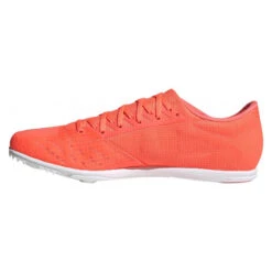 ADIDAS Women's Distancestar Track Spike - Signal Coral/Silver/White- Regular (B) -Sports Clothing Sale Store adidas distancestar spikes ee4671 inside 1FW4871