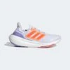 ADIDAS Women's Ultraboost Light Running Shoe - Ftwr White/Solar Red/Beam Pink - Regular (B)