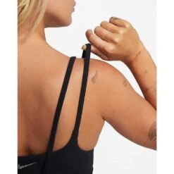 Nike Women's Alate Trace Bra - Black -Sports Clothing Sale Store alate trace womens light support padded strappy sports bra R79wZr 2