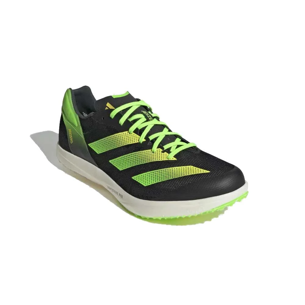 ADIDAS Unisex AdiZERO Avanti TYO Track Spike - Core Black/Beam Yellow/Solar Green 4 ADIDAS Unisex AdiZERO Avanti TYO Track Spike - Core Black/Beam Yellow/Solar Green - Image 2