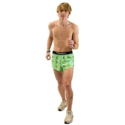 Men's Dino-Sore 2" Split Short - Dino-Sore -Sports Clothing Sale Store chicknlegs mens dino sore split running shorts full body
