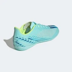 Unisex Adidas X Speedportal .4 IC Soccer Shoe - Clear Aqua/Powder Blue/Solar Yellow- Regular (D) -Sports Clothing Sale Store gw8502 blt ecom