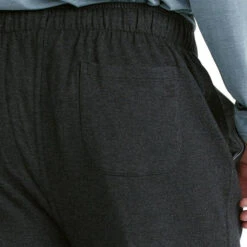 Men's Bamboo Heritage Fleece Jogger - Heather Black -Sports Clothing Sale Store heritage jogger heather black men bottom 3 600x 1