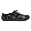 Keen Women's Howser III Slide Shoe - Black Plaid/Steel Grey - Regular (B) -Sports Clothing Sale Store howser2