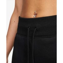 Nike Women's Fleece High Rise Pant Wide - Black -Sports Clothing Sale Store sportswear phoenix fleece womens high waisted wide leg sweatpants RZJZZH 2