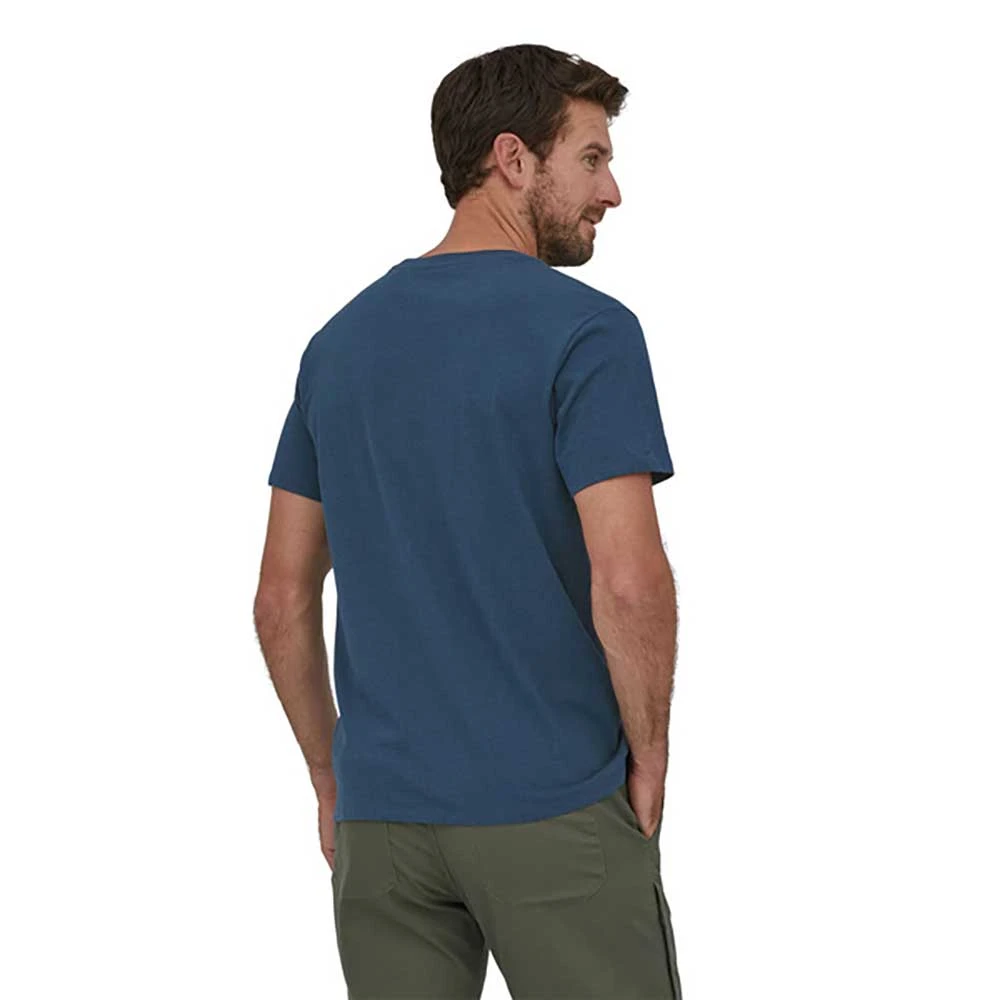 Patagonia Unisex Regenerative Organic Certified Cotton Lightweight Tee - Tidepool Blue 5 Patagonia Unisex Regenerative Organic Certified Cotton Lightweight Tee - Tidepool Blue - Image 3