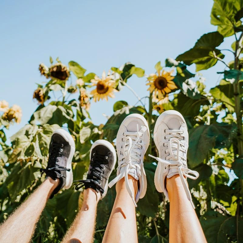 Women's X-SCAPE NBK Low Sneaker - Blanc/Light Grey - Regular (B) 10 Women's X-SCAPE NBK Low Sneaker - Blanc/Light Grey - Regular (B) - Image 8