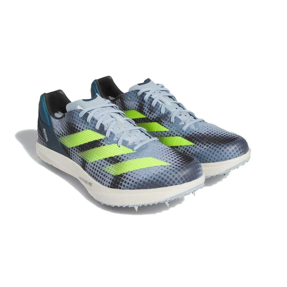 ADIDAS Unisex Adizero Avanti TYO Track Spike- Wonder Blue/Wonder Blue/Lucid Lemon - Regular (D) 4 ADIDAS Unisex Adizero Avanti TYO Track Spike- Wonder Blue/Wonder Blue/Lucid Lemon - Regular (D) - Image 2