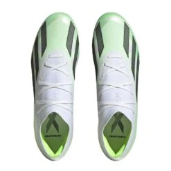 Unisex Adidas X CRAZYFAST.2 FG Soccer Shoe - White, Core Black, Lucid Lemon - Regular (D) -Sports Clothing Sale Store zapatos adidas x crazyfast 2 firm ground boots hq4533 ftwwht cblack luclem 0000302546732 4